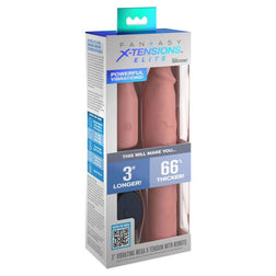 Fantasy X-Tensions Pipedreams gaine peau 22,9 cm avec plug 7,62 cm et télécommande