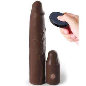 FANTASY X TENSIONS POCHETTE PIPEDREAMS 2286 CM PLUG 762 CM TELECOMMANDE MARRON