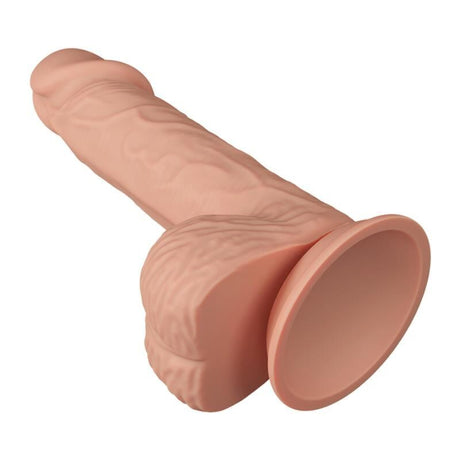 Gode réaliste avec ventouse 20,6 cm — texture visible