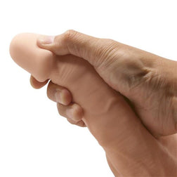 Bahamut realistic flexible dildo, 21.8 cm, natural flesh tone