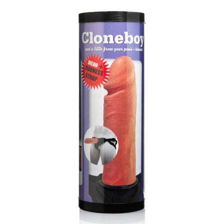 Gode ventouse Cloneboy Kit moulage gode silicone 3-en-1 ventouse et manche — Harness en Silicone chair avec base ventouse ...