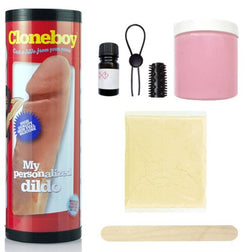 Gode Cloneboy Kit moulage pénis silicone DIY vu de face pour un plaisir sensuel ou intense