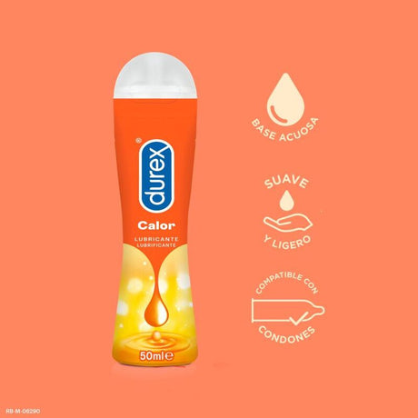 DUREX LUBRIFIANT EFFET CHALEUR DUREX PLAY 50 ML