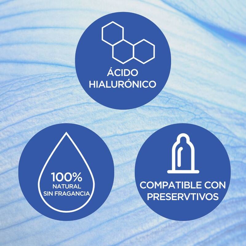 Lubrifiant hydratant acide hyaluronique 100% naturel 100 ml — emballage