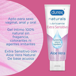 Lubrifiant naturel Aloe Vera peaux sensibles 100 ml — emballage