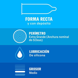 DUREX NATUREL XL 12 UNITES