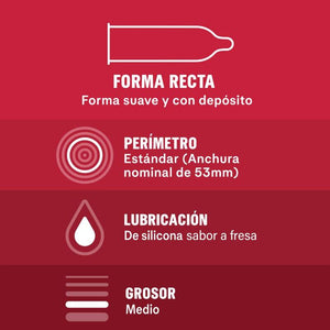 DUREX SABOREAME 12 UNITES