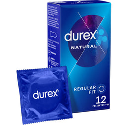 Préservatifs latex Easy-On 12 unités — Naturel Plus vu de face