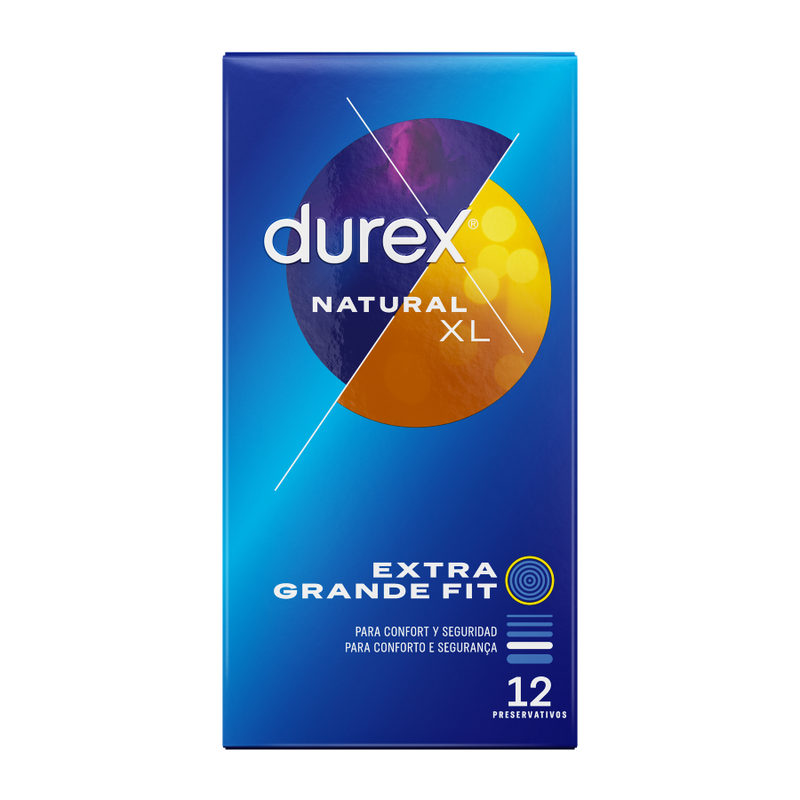 DUREX NATUREL XL 12 UNITES