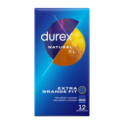DUREX NATUREL XL 12 UNITES
