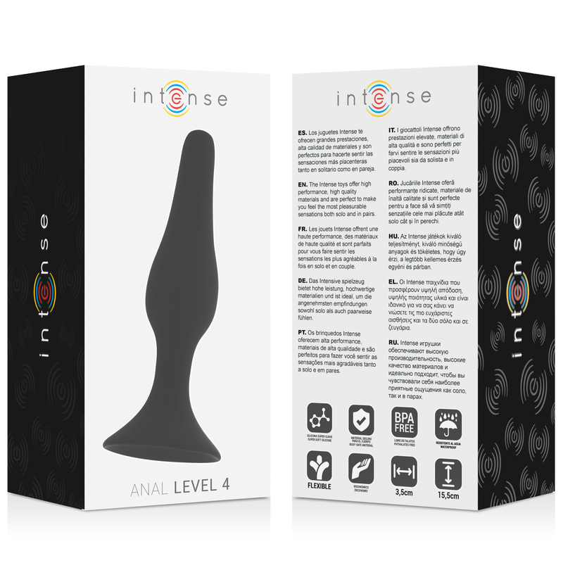 INTENSE ANAL NIVEAU 4 155CM NOIR