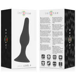 INTENSE ANAL NIVEAU 4 15,5 cm NOIR