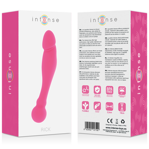 Gode double silicone 18 cm — emballage