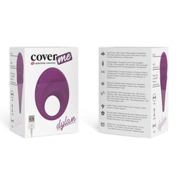 Boîte du cockring vibrant Coverme Dylan compatible Watchme