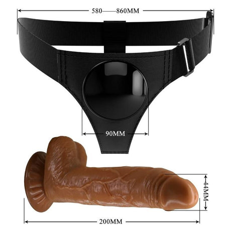 Pretty Love Micheal Harness with Dildo 20 cm