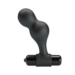 MR PLAY PLUG ANAL VIBRATEUR EN SILICONE NOIR