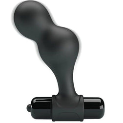 MR PLAY PLUG ANAL VIBRATEUR EN SILICONE NOIR