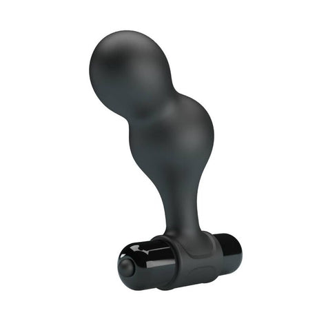 MR PLAY PLUG ANAL VIBRATEUR EN SILICONE NOIR
