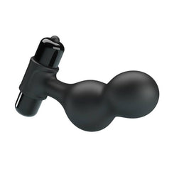 MR PLAY PLUG ANAL VIBRATEUR EN SILICONE NOIR