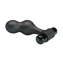 MR PLAY PLUG ANAL VIBRATEUR EN SILICONE NOIR
