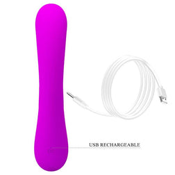Vibromasseur rabbit violet Pretty Love Sincere — 10 vibrations