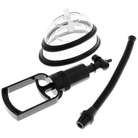 INTENSE - MANUAL VAGINAL PUMP WITH TWO INTERCHANGEABLE CUPS