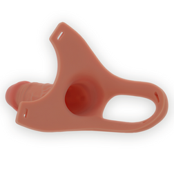 INTENSE HARNAIS CREUX AVEC GODE EN SILICONE 16 X 35 CM