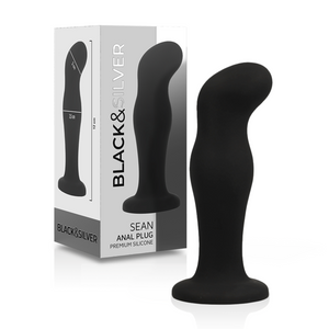 BLACKSILVER SEAN PLUG ANAL PREMIUM SILICONE NOIR