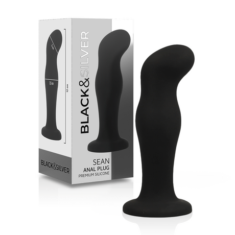 BLACKSILVER SEAN PLUG ANAL PREMIUM SILICONE NOIR