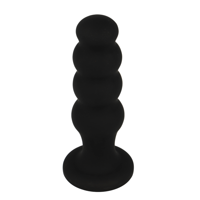 BLACKSILVER PLUG ANAL EN SILICONE SCOTT PREMIUM NOIR