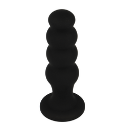 BLACKSILVER PLUG ANAL EN SILICONE SCOTT PREMIUM NOIR