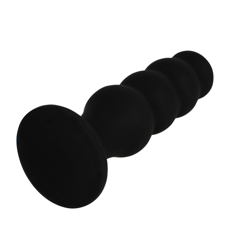 BLACKSILVER PLUG ANAL EN SILICONE SCOTT PREMIUM NOIR