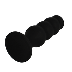 BLACKSILVER PLUG ANAL EN SILICONE SCOTT PREMIUM NOIR