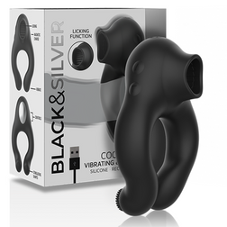 Cockring vibrant 3 moteurs avec stimulateur à languettes pour homme