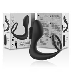 Masseur prostatique vibrant avec cockring télécommandé
