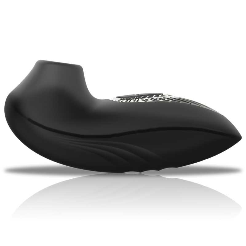 BLACKSILVER DRAKE DELUXE SUCKING VIBE RECHARGEABLE SILICONE NOIR