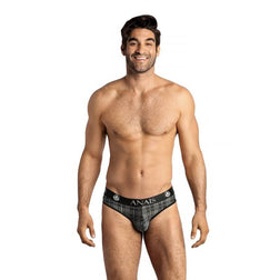 Slip homme microfibre imprimé carreaux plaisir adulte