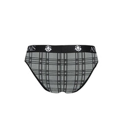 Slip homme microfibre imprimé carreaux — Balance