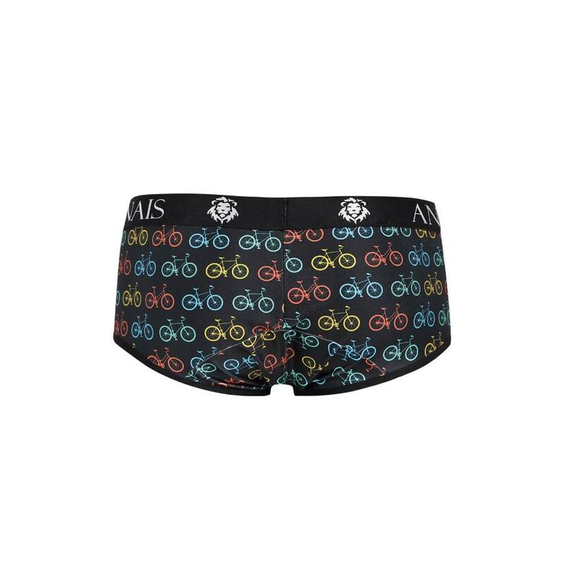 Slip homme microfibre imprimé vélos colorés — emballage