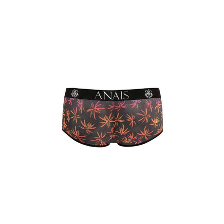 Boxer mesh noir transparent motif palmiers — emballage