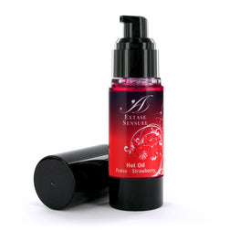 EXTASE SENSUAL HUILE STIMULANTE CHALEUR FRAISE 30 ML