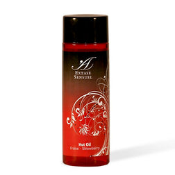 Huile massage de la marque Extase Sensual modèle Hot Oil pour le plaisir intime.