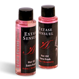 huile de massage Huile de massage effet froid fraise extra fraîche 100 ml au meilleur prix