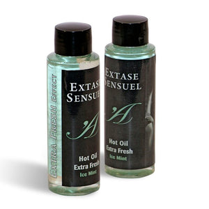 EXTASE SENSUAL HUILE DE MASSAGE A EFFET GLACE EXTRA FRAICHE 100 ML
