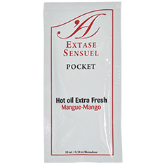 Huile de massage chaud-froid mangue 10 ml — Extase Sensual