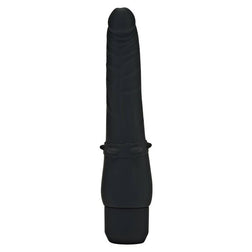 Vibromasseur silicone courbé point P 17,5 cm — Smooth Crown