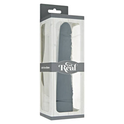 Gode vibrant slim silicone noir 22 cm — Classic Slim