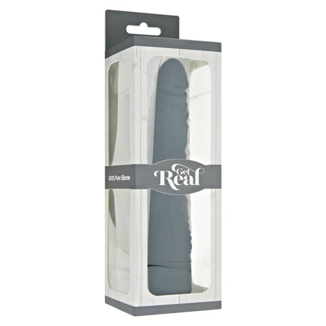 GET REAL VIBRATEUR SLIM CLASSIQUE NOIR
