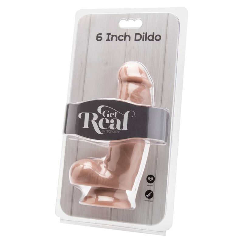 GET REAL GODE 12 CM AVEC BILLES EN PEAU