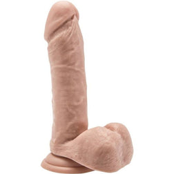 Gode réaliste Get Real en PVC chair, 18 cm, avec testicules et ventouse plate